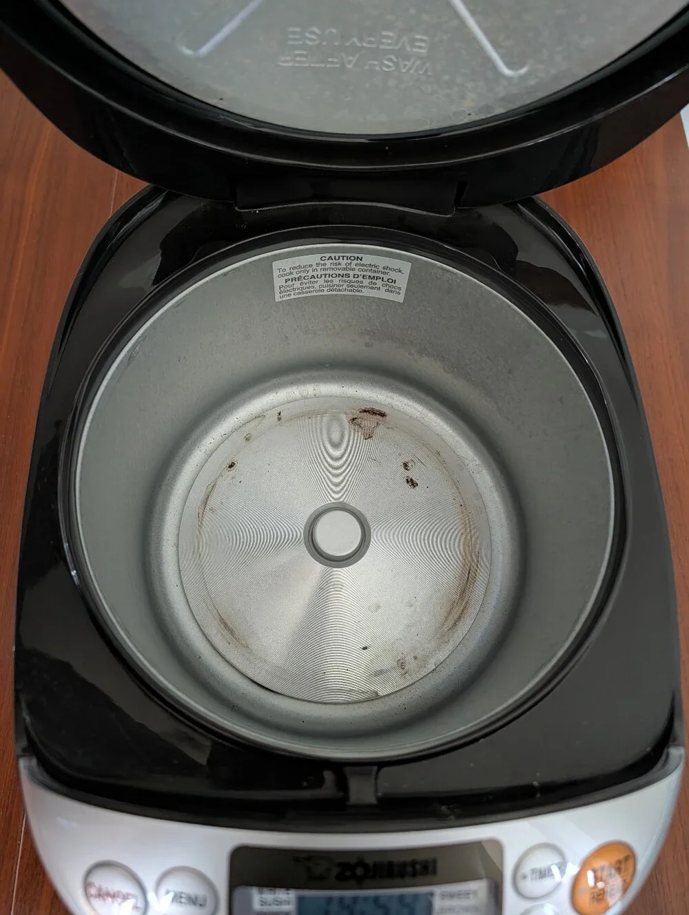 Zojirushi NS-TSC18 Micom Rice Cooker 8 Programs Pre Owned Works